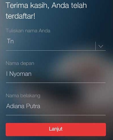 halaman registrasi kartu telkomsel via mytelkomsel