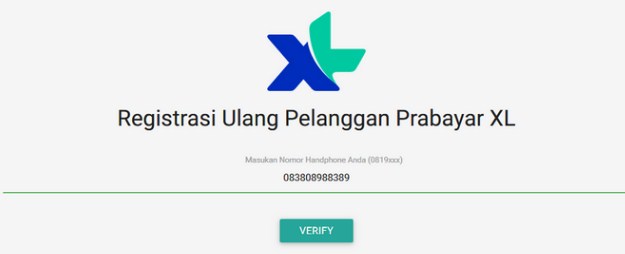 registrasi kartu xl online