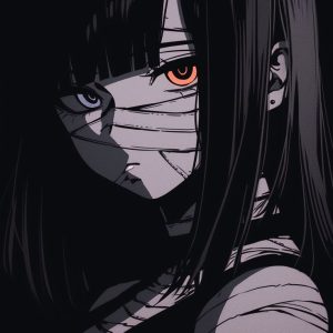 pp wa aesthetic black sad